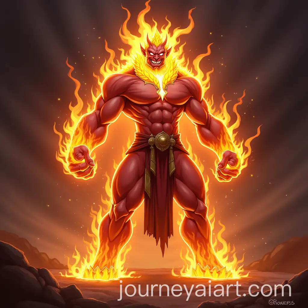 Glowing-Anime-Boss-with-Fiery-Aura-and-Energy-Chains