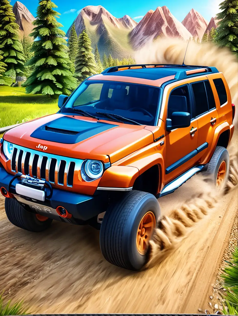 Exciting 4x4 Mountain Car Driving Adventure Offroad Jeep Games 2022