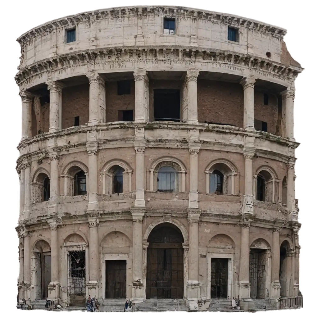 an ancient Rome building