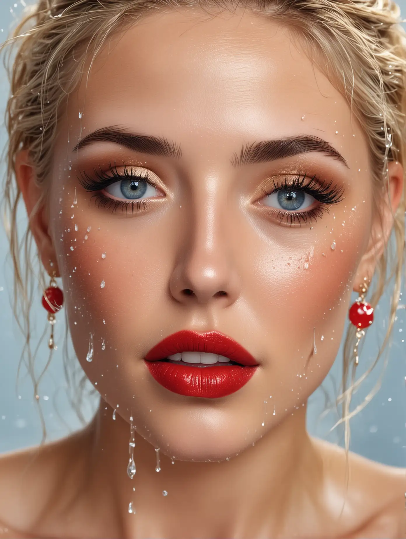 Beautiful-Blonde-Woman-with-Evening-Makeup-and-Splashes-of-Water