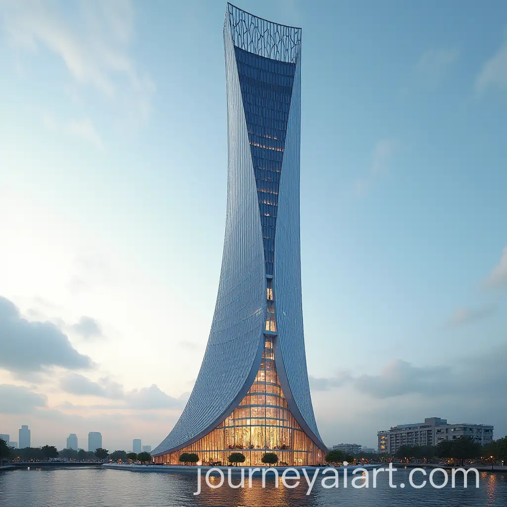 Super-Tall-and-Elongated-Skyscraper-with-Safavid-Architecture-and-Modern-Design