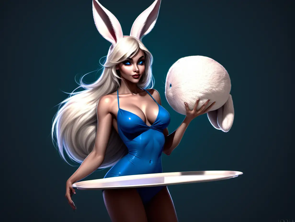 Fantasy-Bunny-Character-with-Blue-Eyes-Carrying-Tray-in-Furry-Style