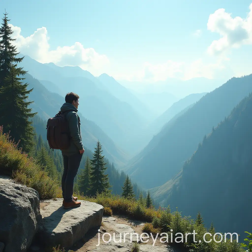 Person-Gazing-from-a-Mountain-View-Deck-Overlooking-Scenic-Landscape