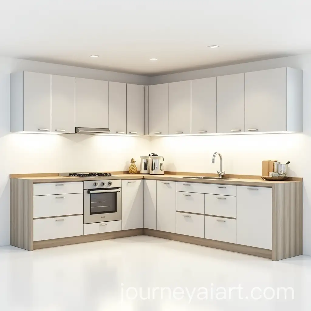 Modern-LShapedAI-Art-Prompt-Expansion-Kitchen-Design-with-Builtin-Oven-and-Stovetop