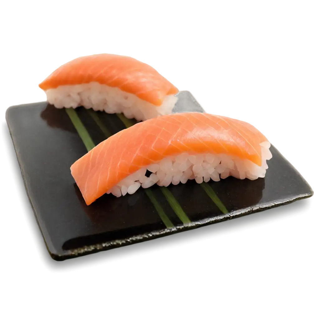 HighQuality-PNG-Image-of-Sushi-Nigiri-Salmon-Exquisite-Visual-Representation