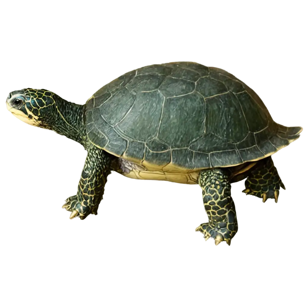 PNG-Image-of-a-Turtle-Walking-Slowly-HighQuality-and-Detailed-Turtle-Illustration-in-PNG-Format