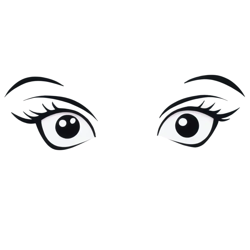 HighQuality-Cartoon-Eyes-PNG-for-Creative-Design-Projects