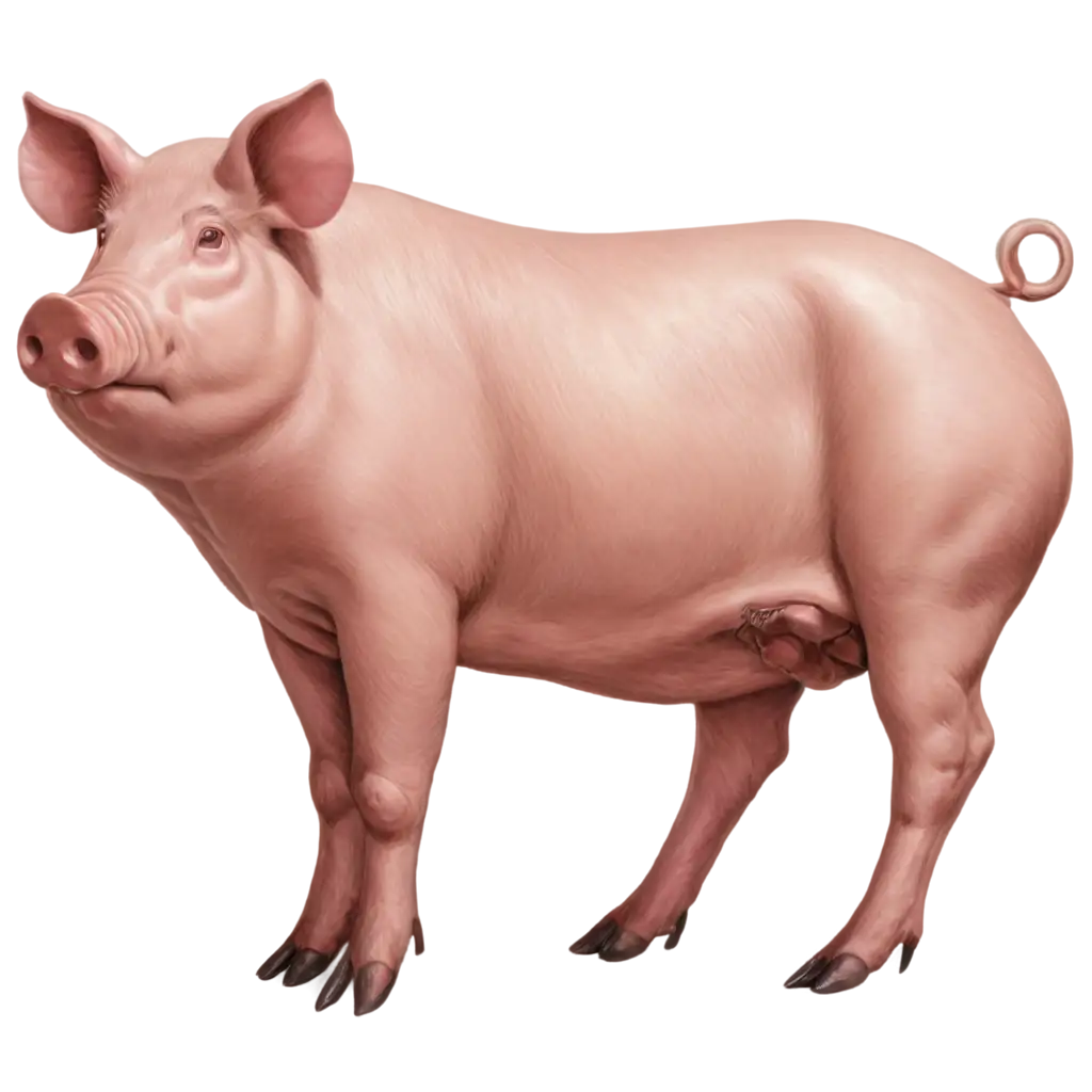 HighQuality-Big-Pig-PNG-Image-for-Various-Uses