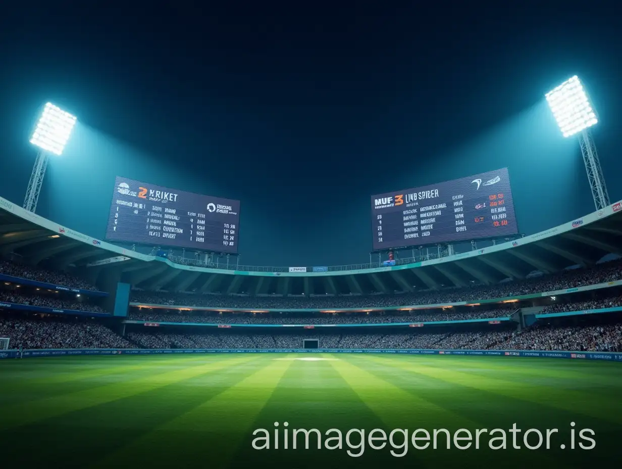 AI-Image-Prompt-ExpansionSports-Stadium-at-Night-with-Cricket-and-Football-Matches-Under-Floodlights