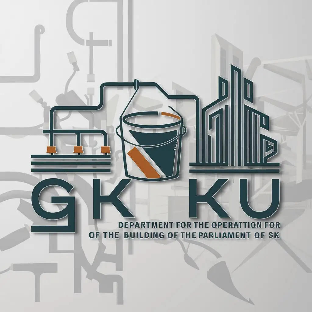 LOGO-Design-for-Parliament-of-SK-Paint-Bucket-Office-Building-Theme