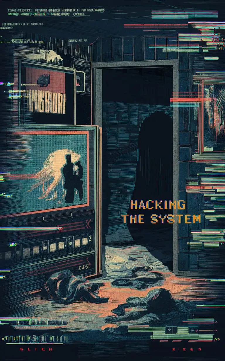 glitch art   ascii   horror comics   early 2010-internett culture  hacking