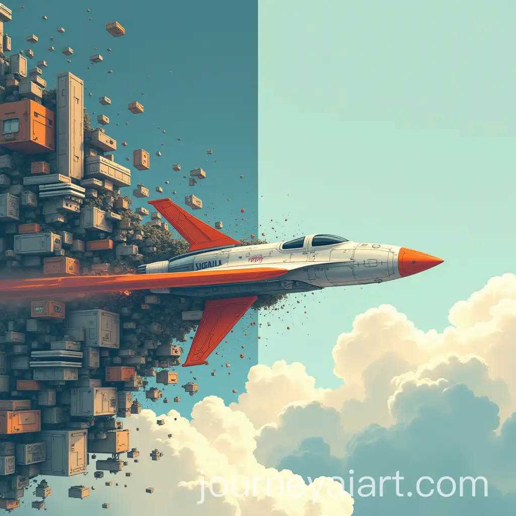 Futuristic-Rocket-Ship-Transitioning-from-Clutter-to-Clean-Design