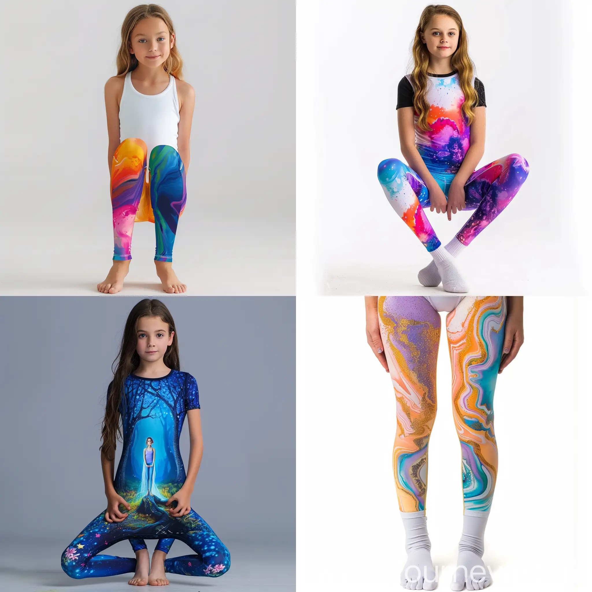 Realistic-Yoga-Leggings-Design-for-Tweens