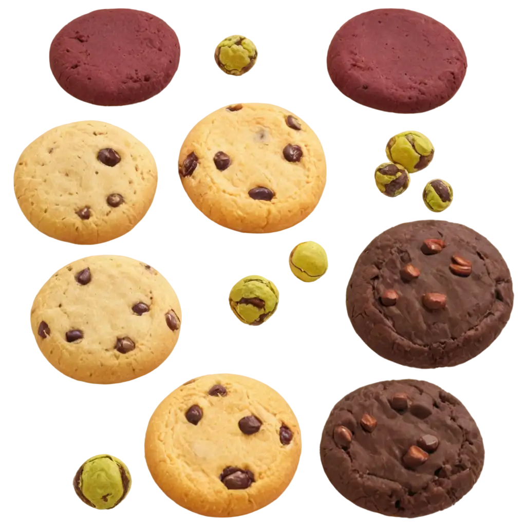 PNG-Image-of-Assorted-Dough-Cookies-Hazelnut-Crunch-Red-Velvet-Pistachio-Cream-Chocolate-Chip-and-Cosmic-Brownie