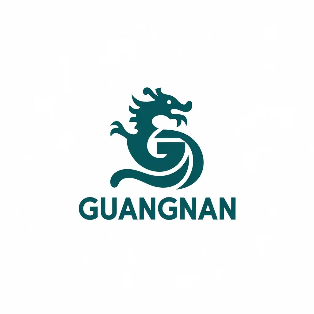 LOGO-Design-For-Guangnan-Elegant-Dragon-Symbol-for-Travel-Industry