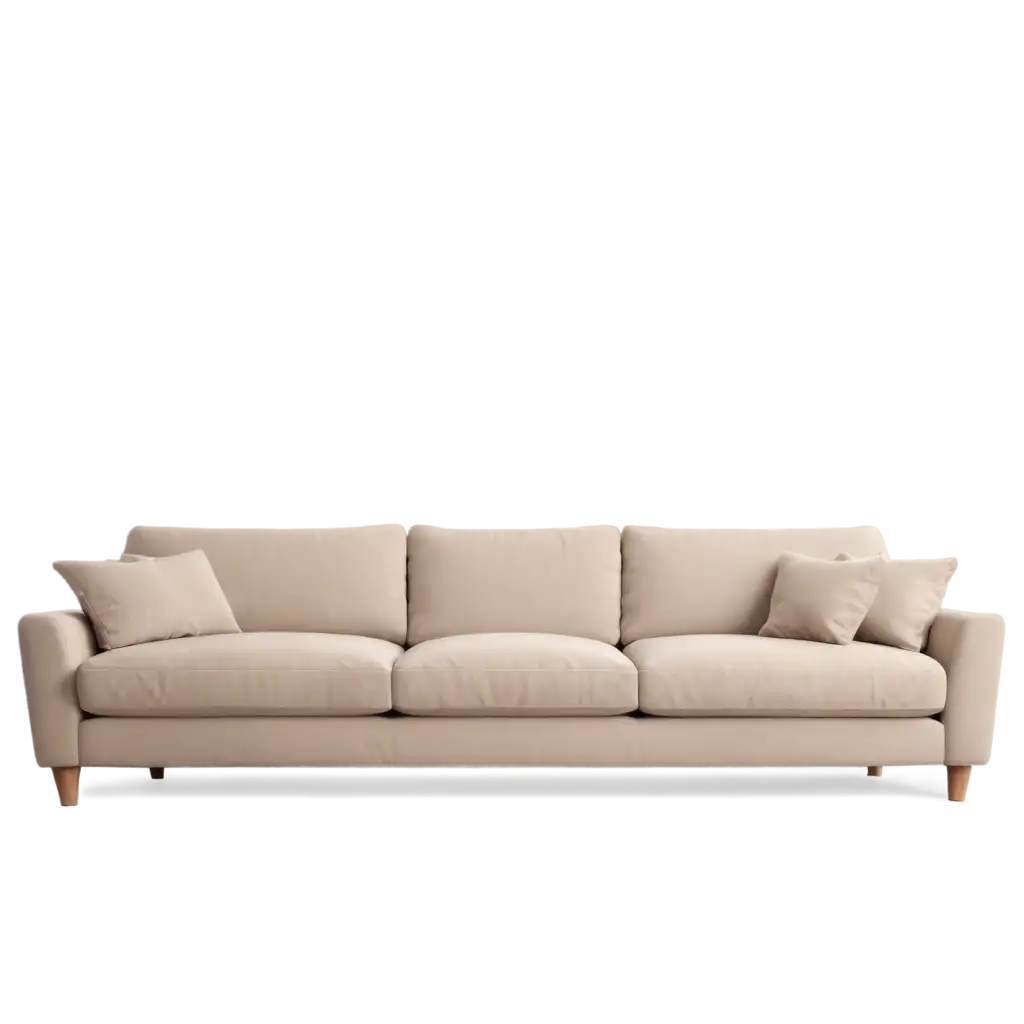 Realistic-Sofa-Without-Legs-Front-View-PNG-Image-Light-and-Soft-Color-Palette