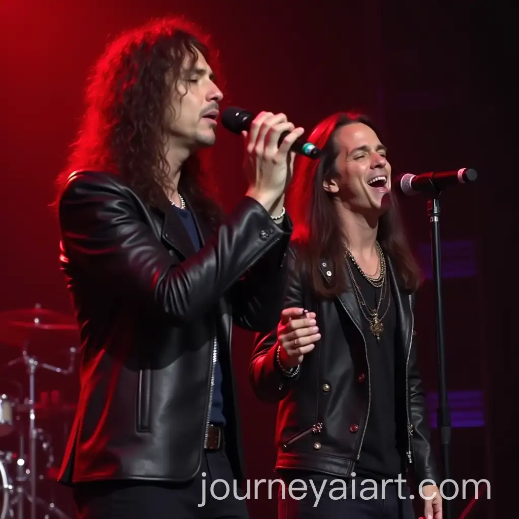 Axl-Rose-and-Steven-Tyler-Performing-Live-Together-on-Stage