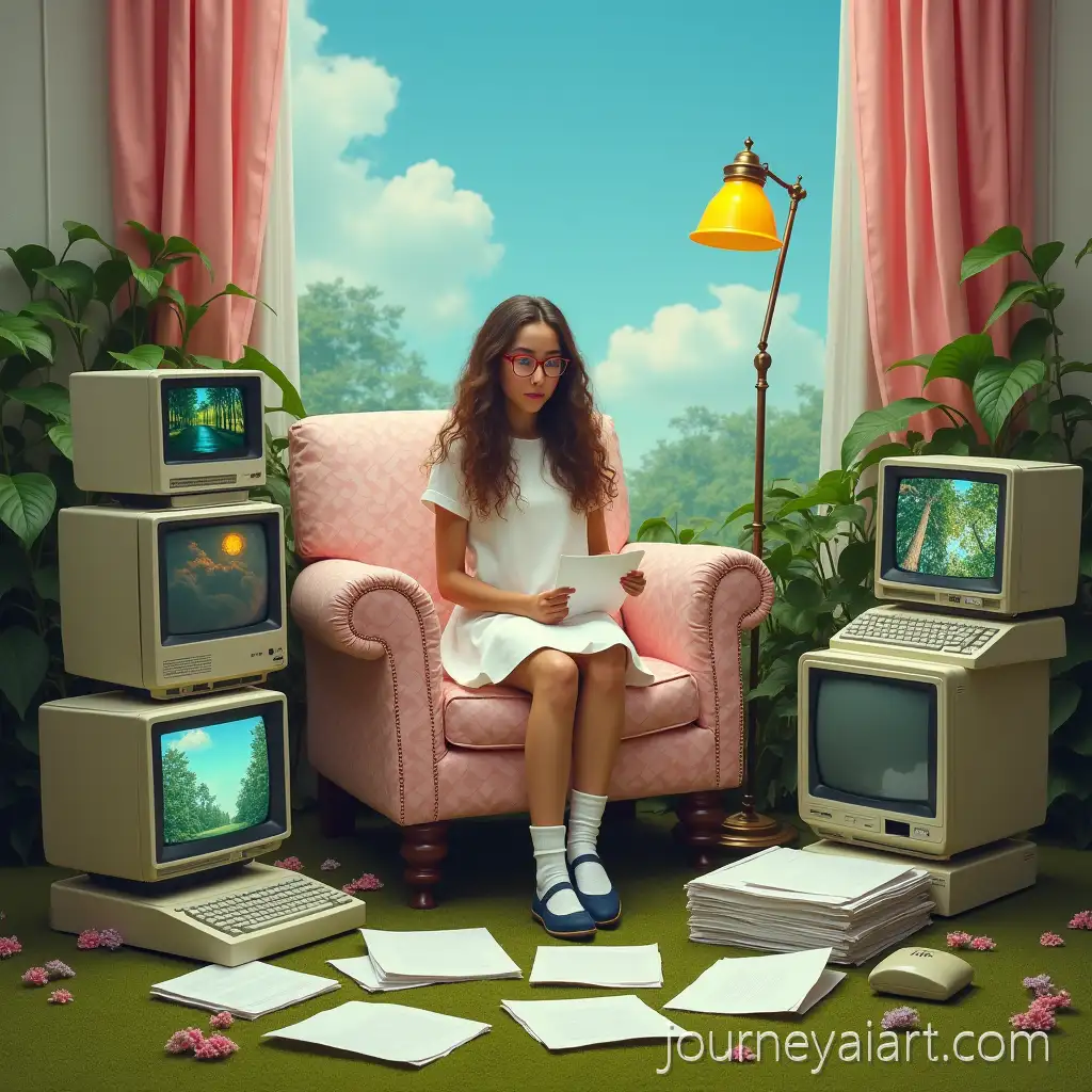 AI-Image-Prompt-ExpansionSurreal-IndoorOutdoor-Fusion-with-Vintage-Technology-and-Nature-Elements