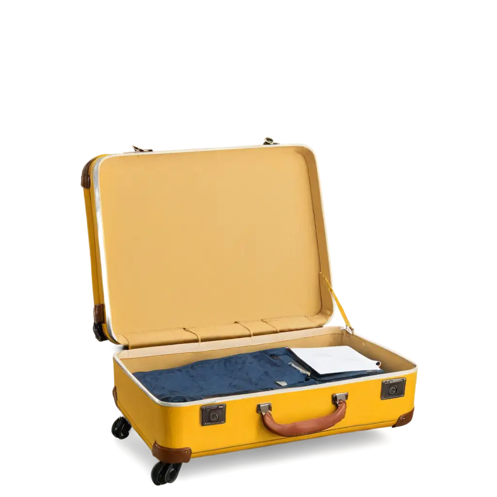 Open-Suitcase-Yellow-PNG-Image-Discover-Clarity-and-Detail