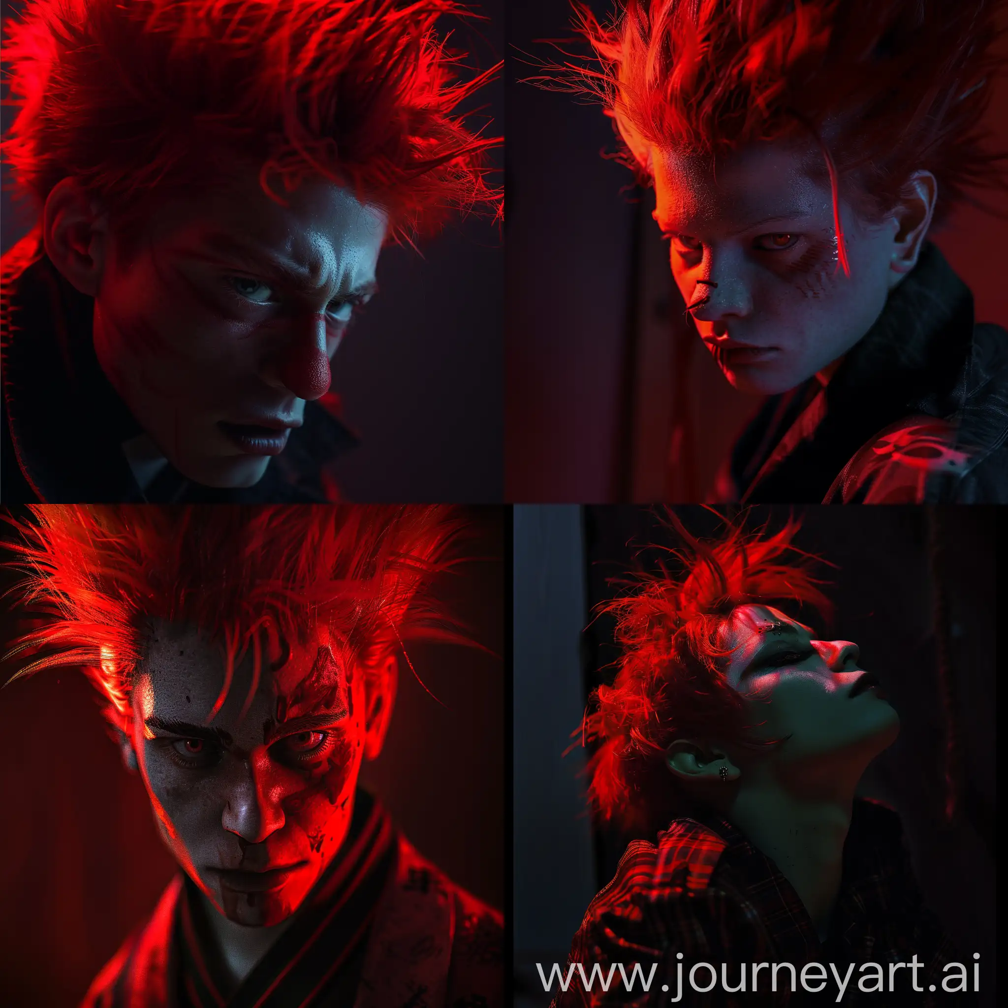 Real-Life-Hisoka-from-HunterXHunter-in-Dark-Red-Lighting