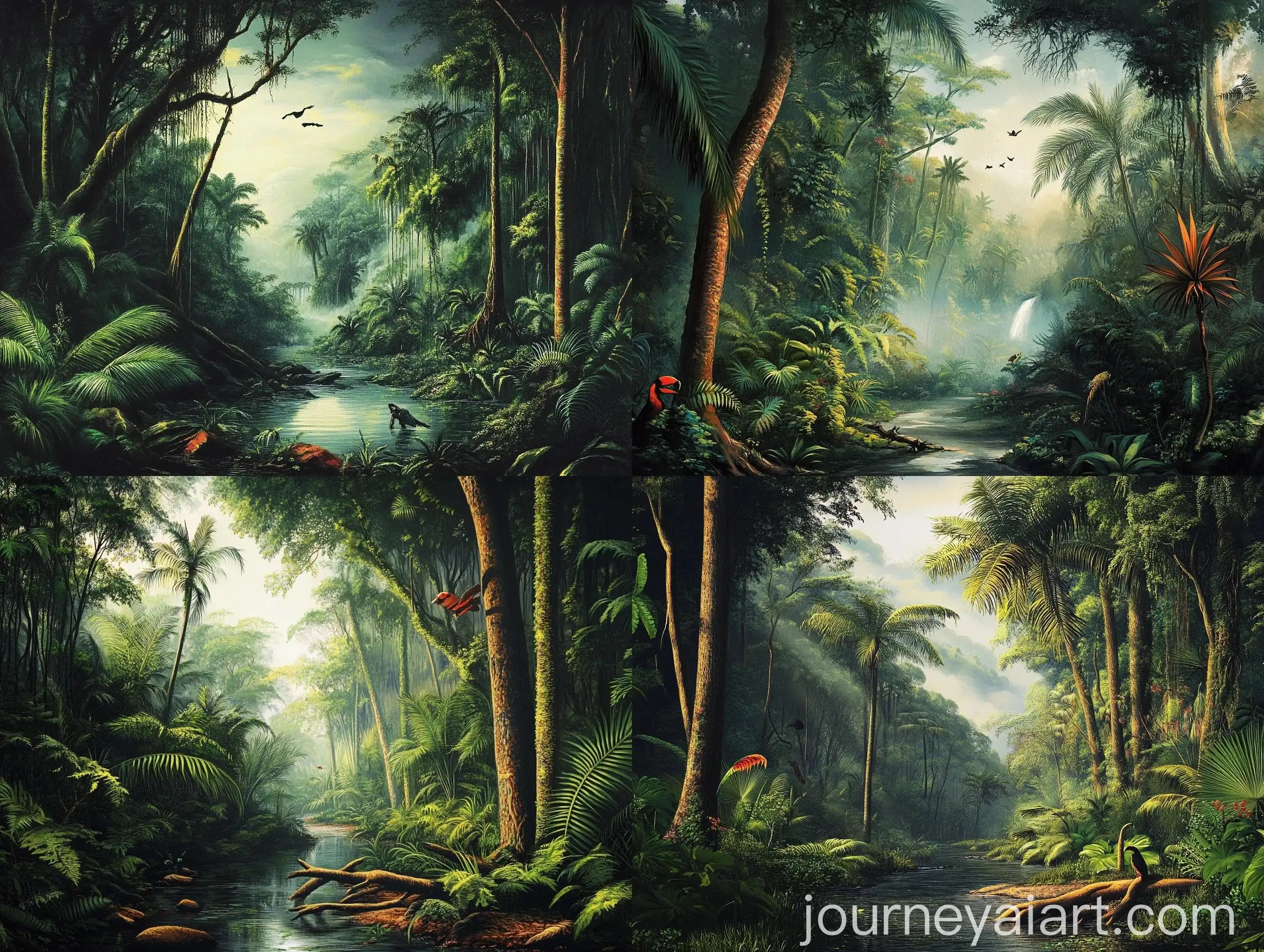 Jungle-Adventure-Exploration-with-Lush-Greenery-and-Wildlife