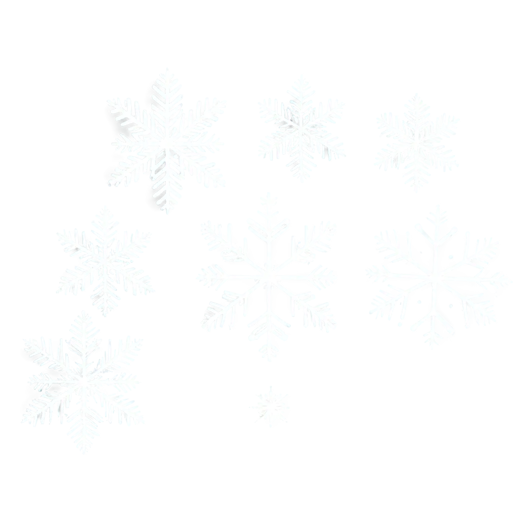 Glowing-Snowflakes-PNG-with-White-Outlines-for-Stunning-Winter-Designs