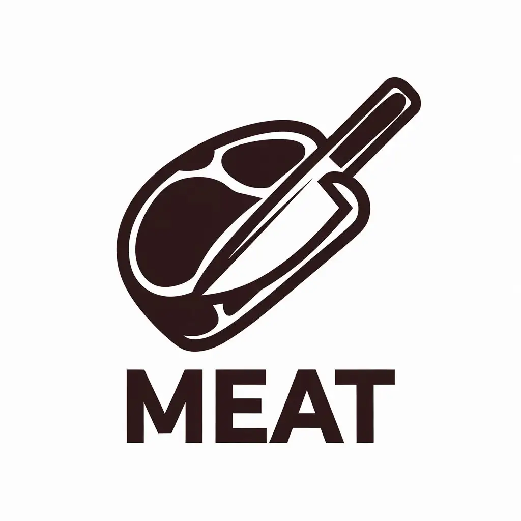 LOGO Design for Meat Vector Art with a Modern Twist