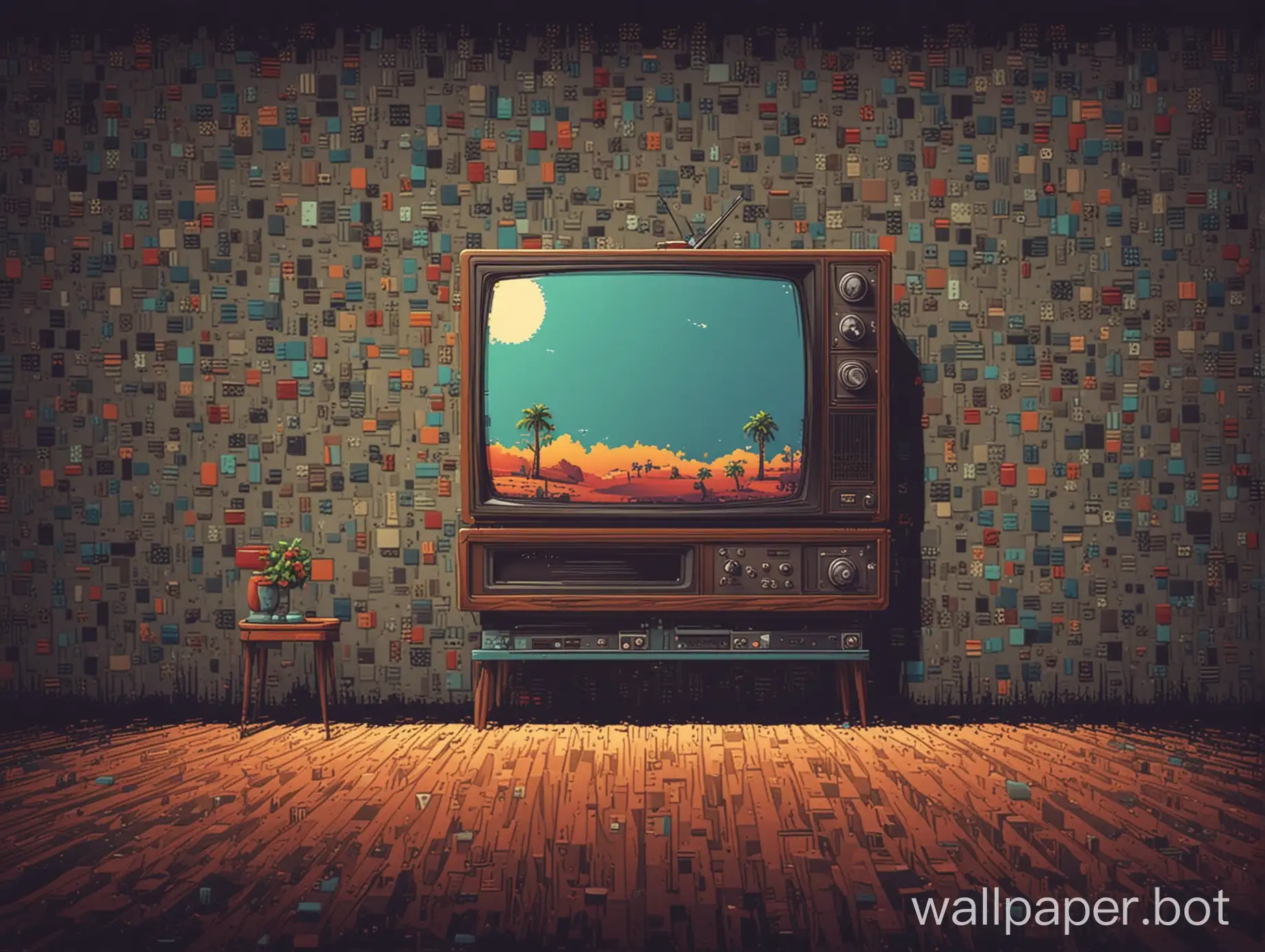 Retro-Pixel-Art-Wallpaper-TV