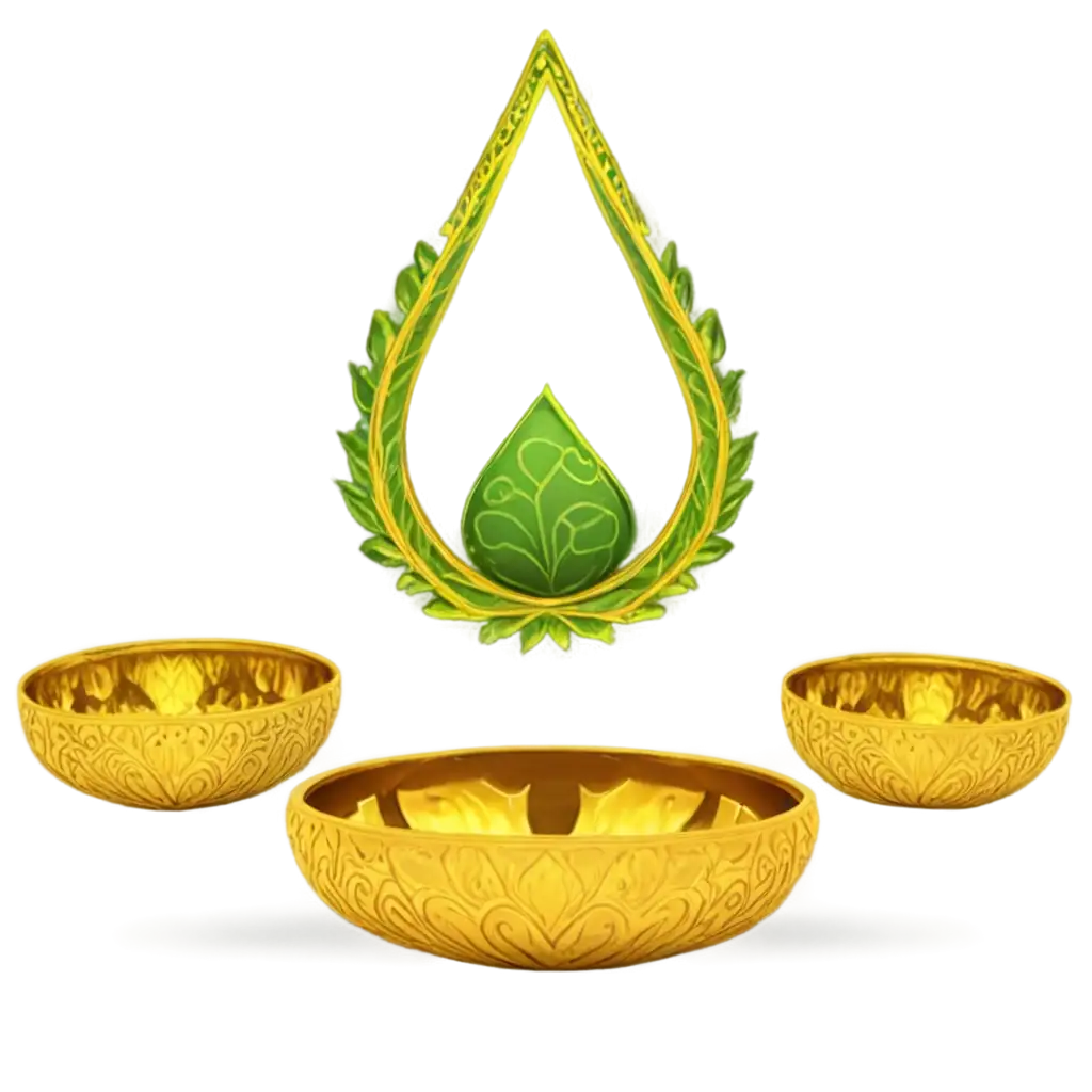 Elevate-Your-Celebrations-with-Dhanteras-Green-Designing-PNG-for-Stunning-Visuals