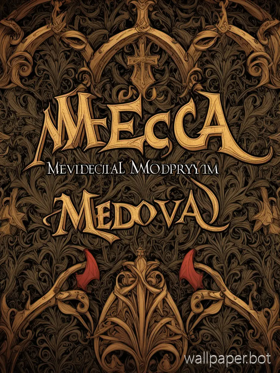 I want a medieval wallpaper for pc and I want my pseudonym on this wallpaper my pseudonym is Méca