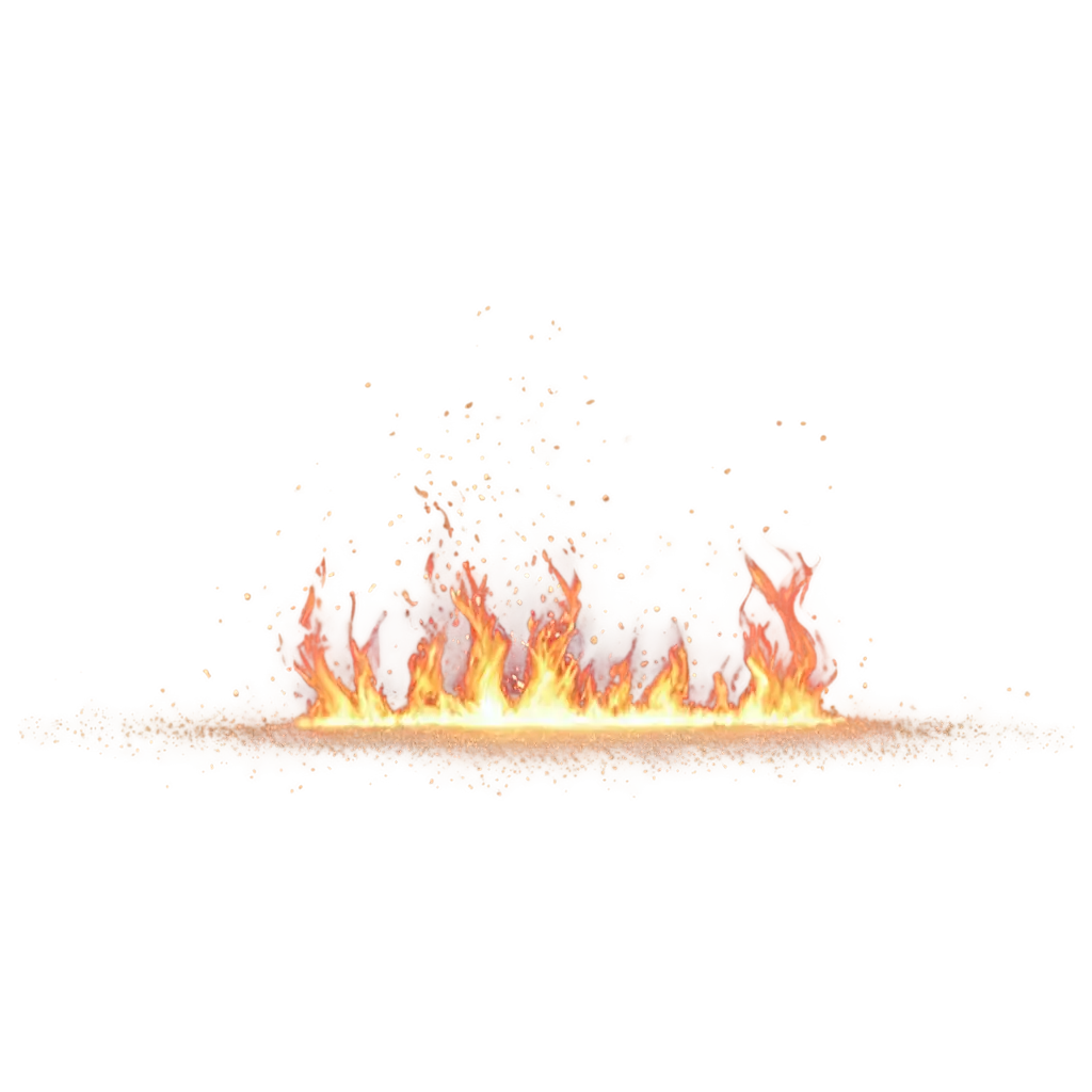 Fire-Spreading-with-Particles-PNG-Image-HighQuality-Visual-for-Dynamic-Effects-and-Design