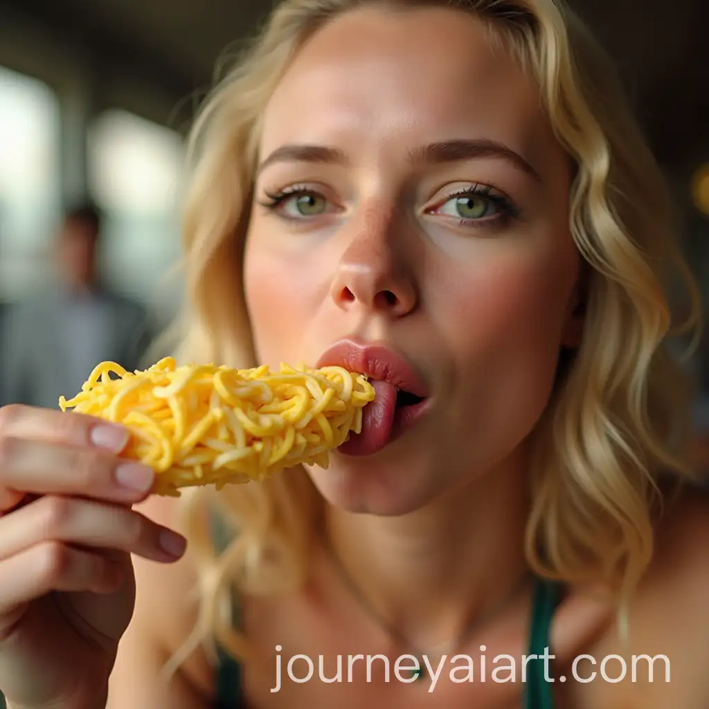 Blonde-Woman-Licking-Chupachups-Lollipop-in-CloseUp