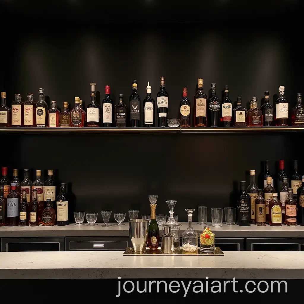 Modern-Bar-Setup-with-Sleek-Spirits-and-Cocktail-Shakers