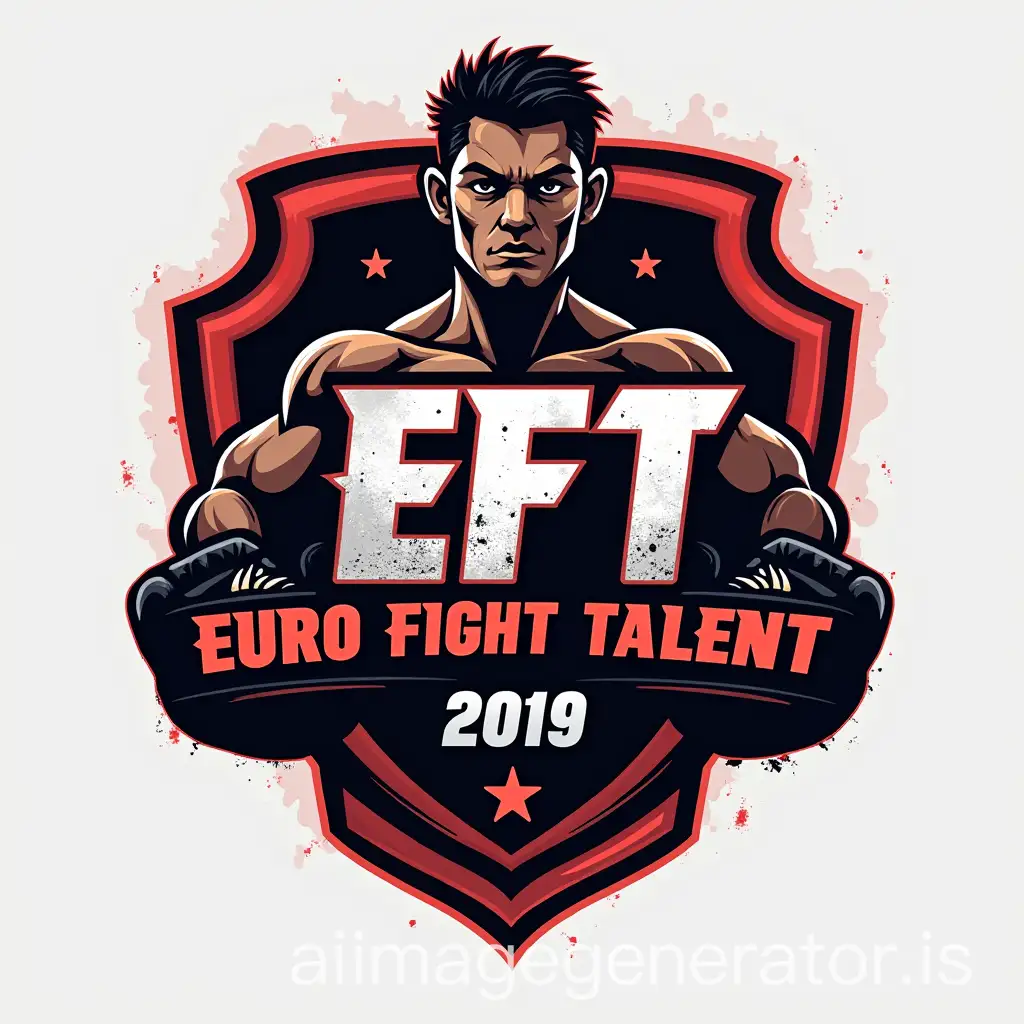EFT-Logo-Design-for-Combat-Sport-Organization-in-UFC-Style