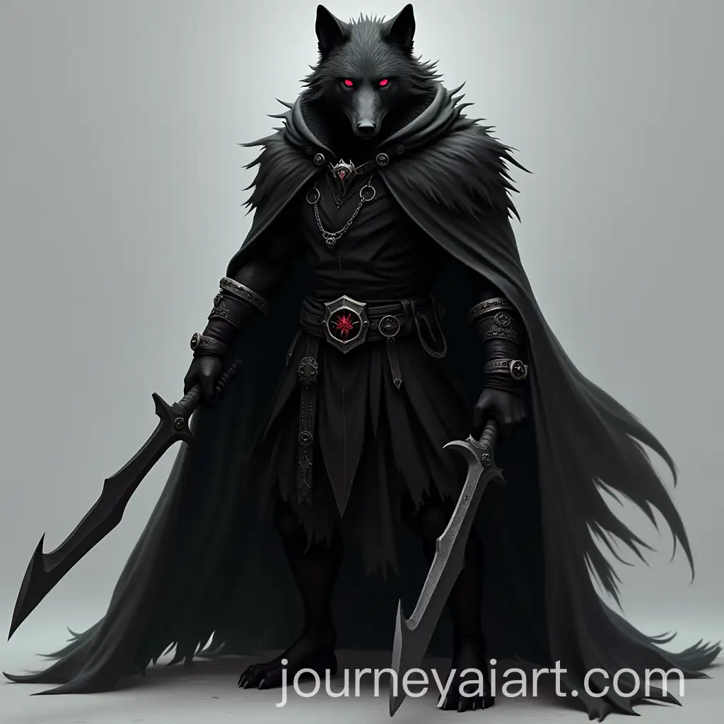 Black-Wolf-in-Cloak-with-Red-Eyes-and-Blades
