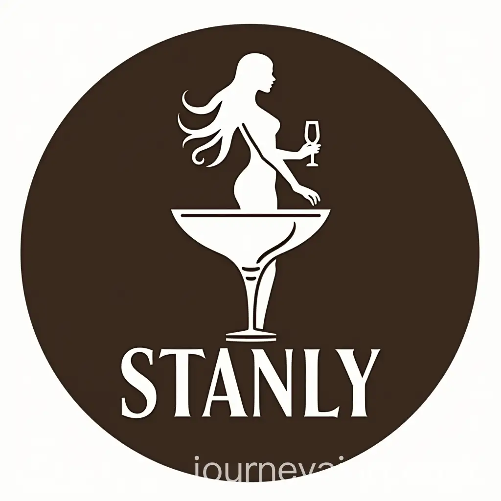 Elegant-Logo-Design-Featuring-a-Woman-in-a-Cocktail-Glass-for-STANLY
