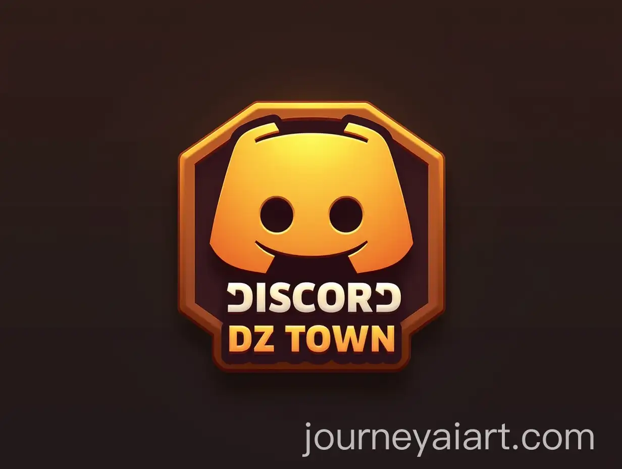 Orange-Discord-Logo-Featuring-DZ-Town-Theme