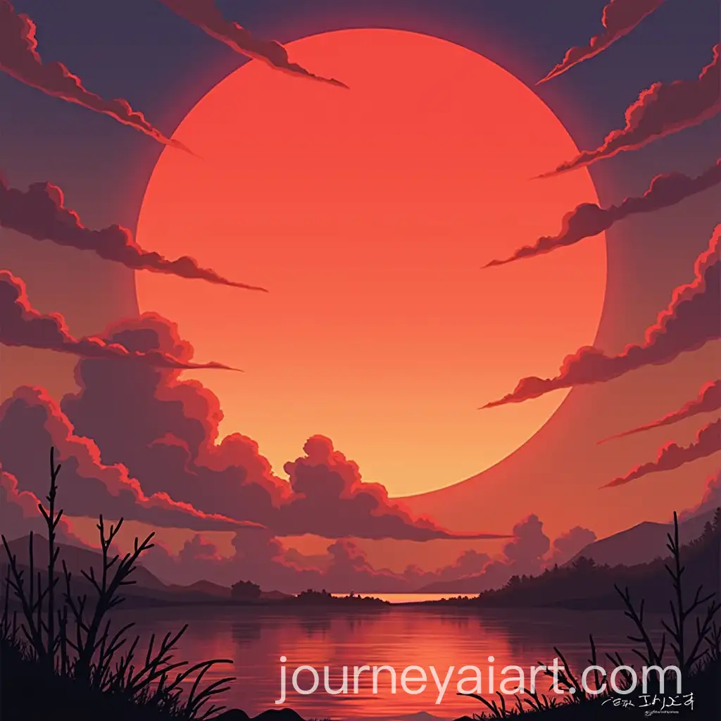 Mitsuri-Kanroji-in-a-Stunning-Sunset-Ambiance