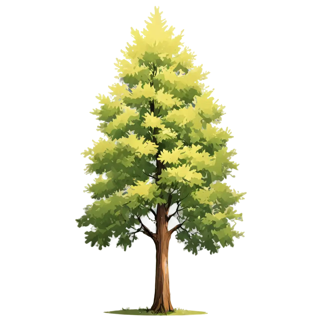 Vibrant-Cartoon-Tall-Trees-PNG-Image-Enhance-Your-Visual-Content-with-Clarity