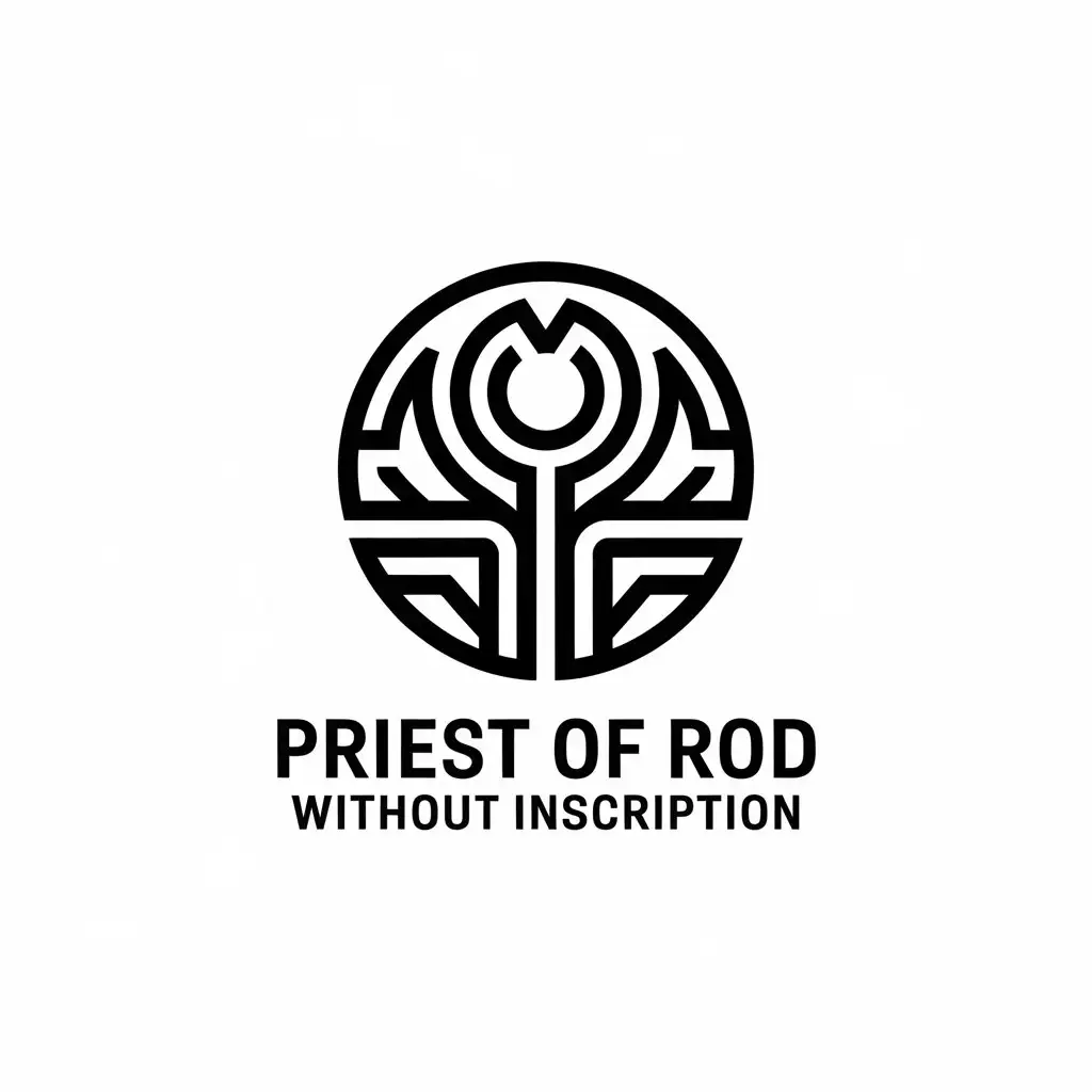 LOGO Design for Priest of Rod Circle Tree and Complex Symbol for Events Industry