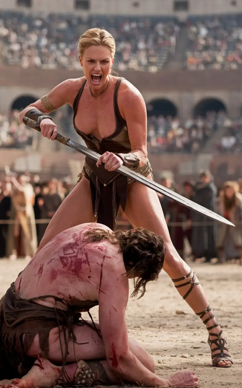 Fierce-Gladiator-Charlize-Theron-Ready-to-Deliver-Final-Blow-with-Gladius