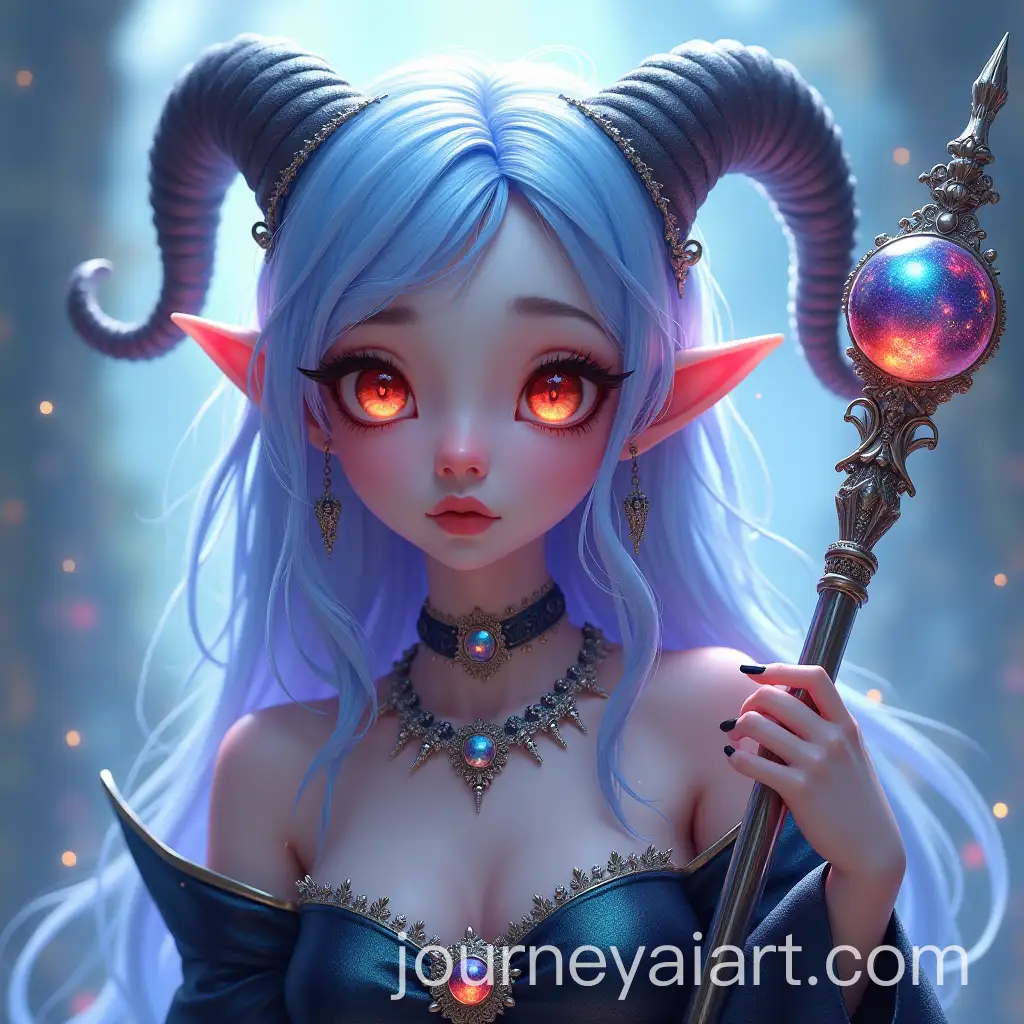 Ethereal-Celestial-Character-with-Cosmic-Horns-and-Shimmering-Outfit