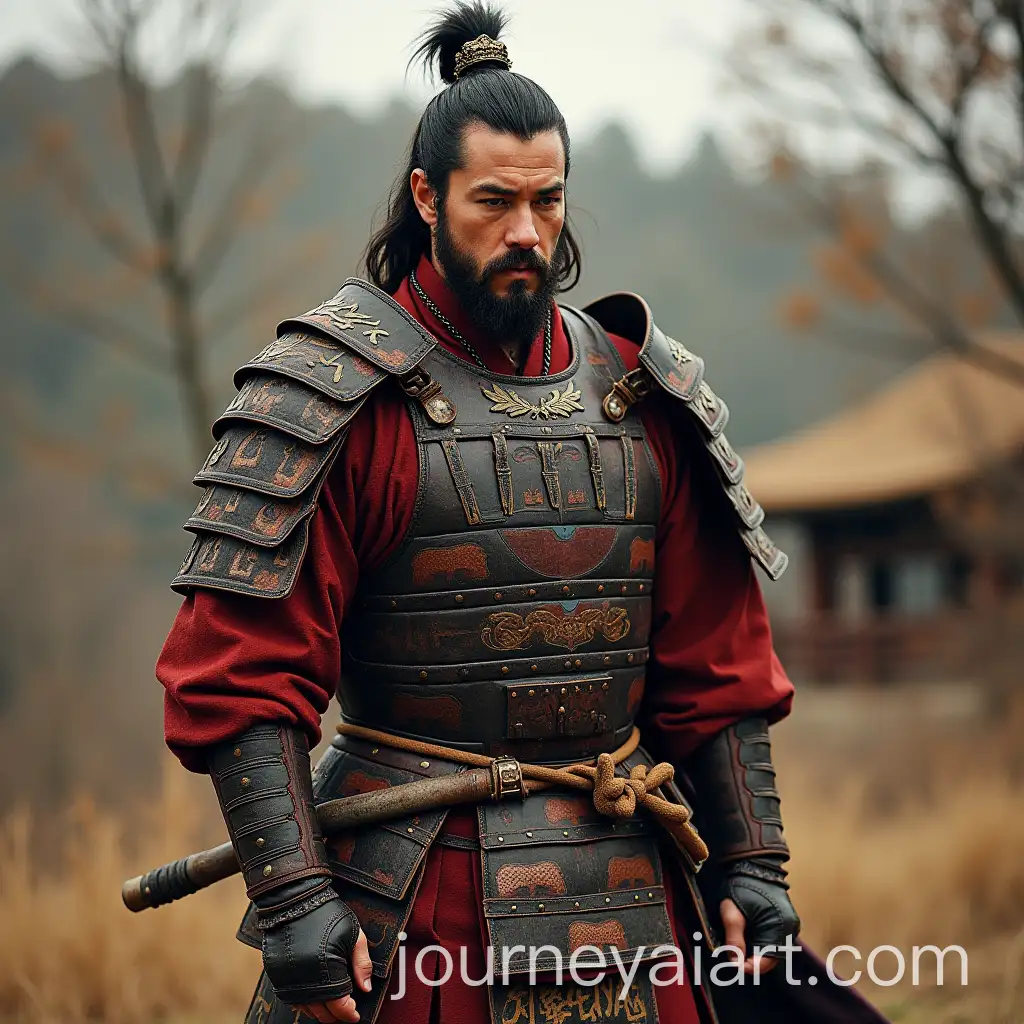 Cooper-FlAI-Image-Expansionagg-as-a-Japanese-Warrior-in-Traditional-Armor