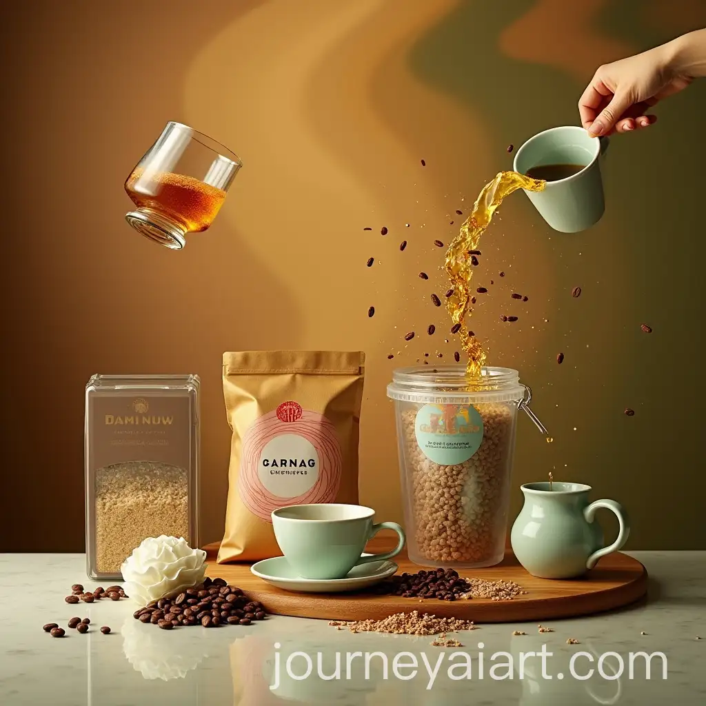Elegant-Coffee-and-Tea-Essentials-Set-with-Creative-and-Dynamic-Visuals
