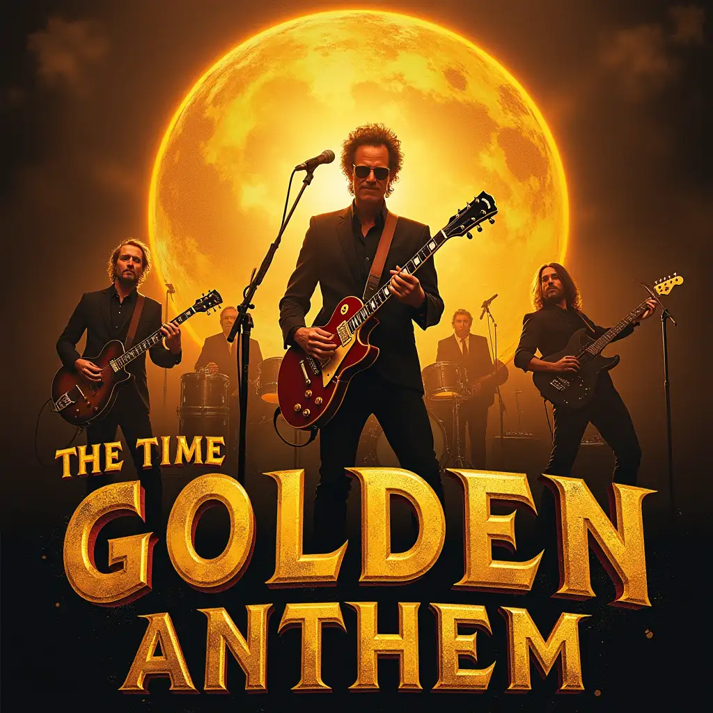 The-Golden-Anthem-Classic-Rock-Band-Poster-Design