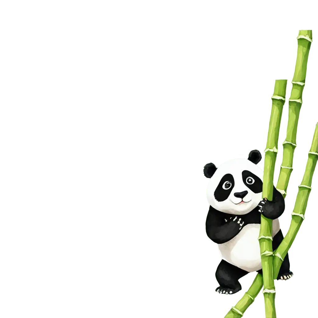 Watercolor-Panda-Bamboo-PNG-Image-for-Digital-Paper-and-Creative-Projects