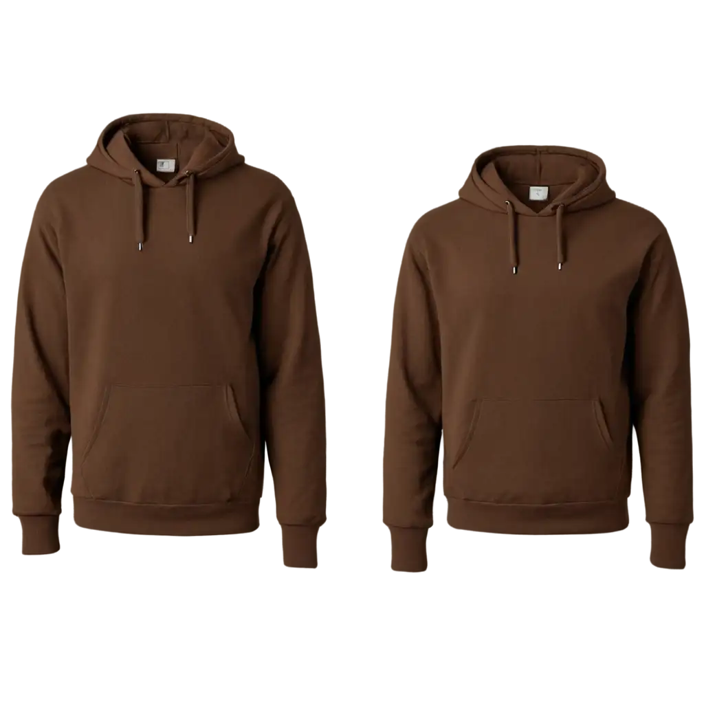 Brown-Hoodie-with-Branding-JOHFLA-PNG-Image-for-Versatile-Design-Applications