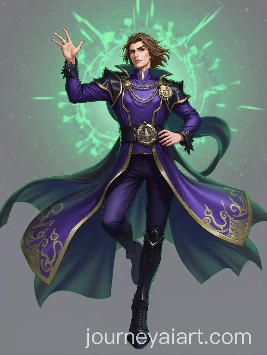 Viktor-from-Arcane-in-League-of-Legends-Style-Dynamic-Splash-Art-with-Green-and-Purple-Theme