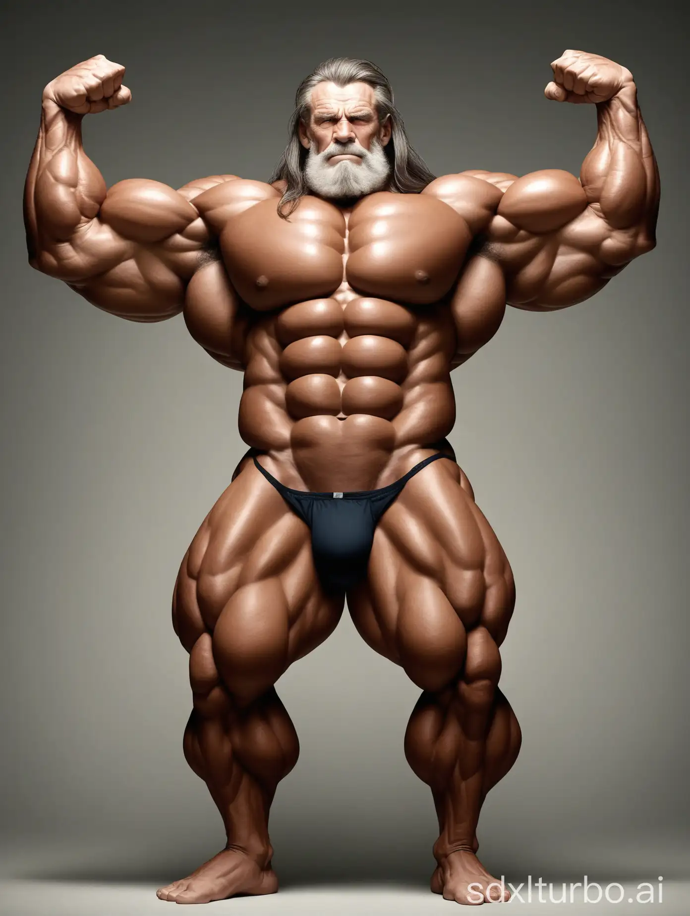 Muscular-Old-Man-Flexing-Giant-Biceps-in-Underwear