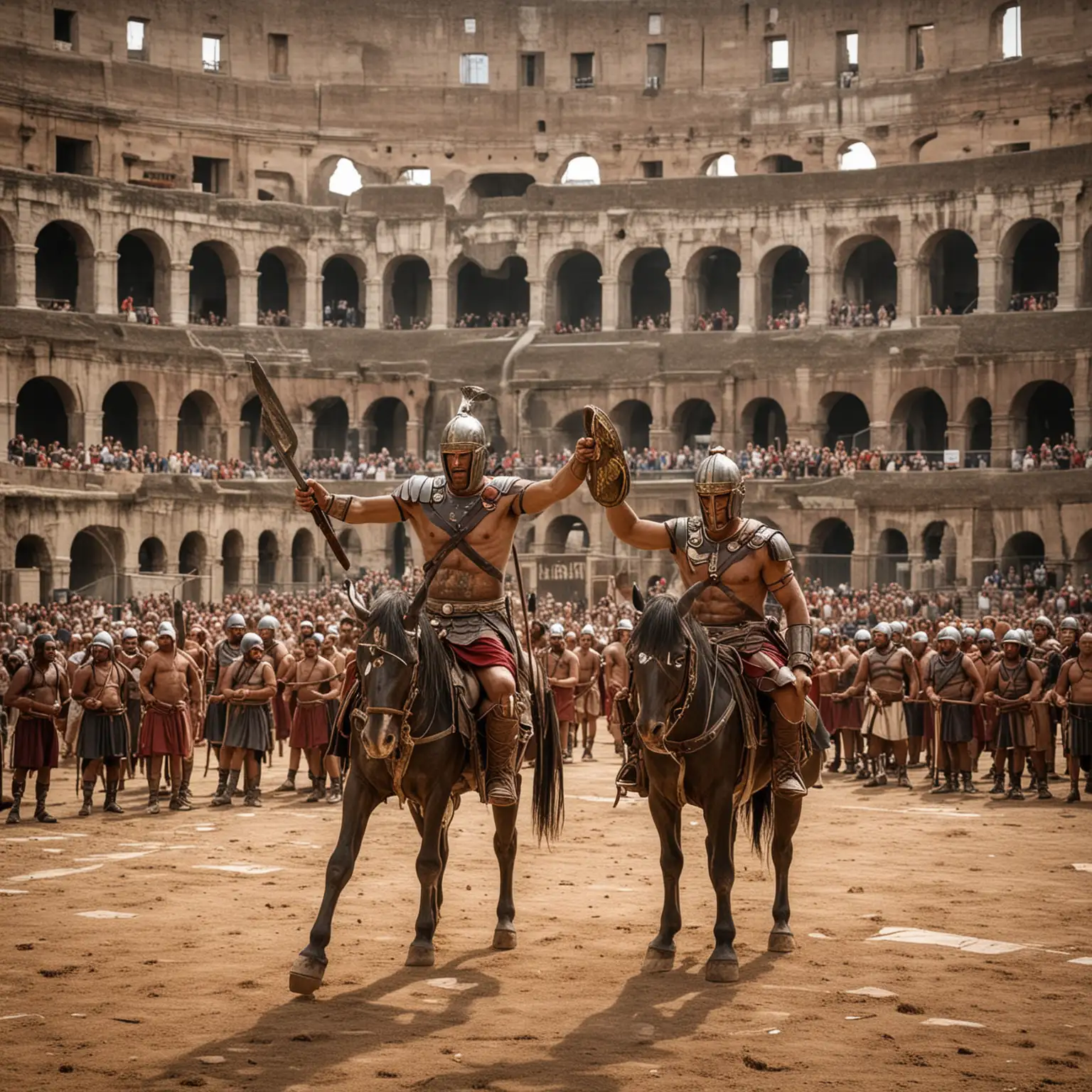 In the heart of Rome, cheers from the crowd echoed in the Colosseum when gladiators would fight each other. Do you know that those who fought were never slaves? Some warriors came here for their name and fortune.